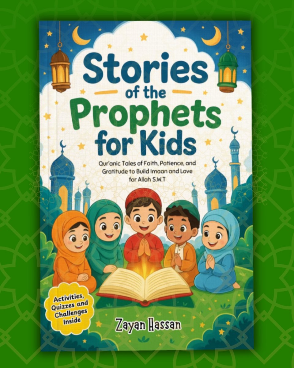 Stories of the Prophets for Kids - Islamic book for Muslim kids - cover